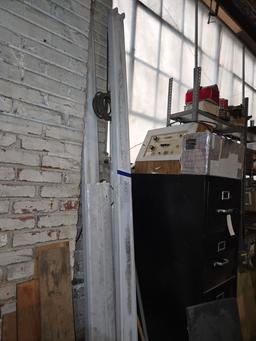Pair of 8' Light Fixtures and One 4' Fixture