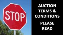 Auction Terms and Conditions
