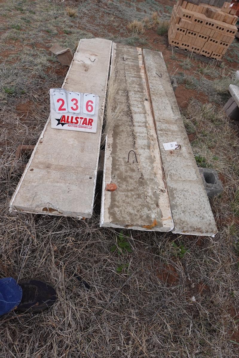 16in Precast White Plank