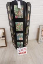 Black Pitcure Frame Room Divider