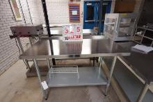 Stainless Steel Prep NSF Table 4 X 2 X 3 (Nice)