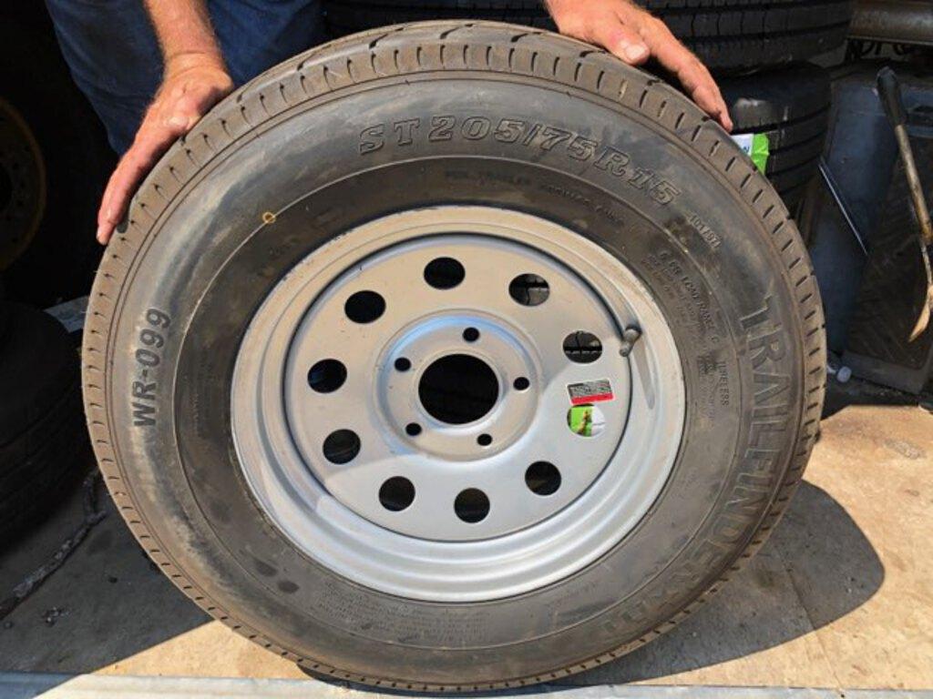 *NOT SOLD*Trail finder ST205X75XR15 (6PLY) 5 Lug