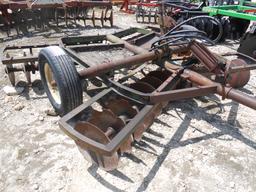 *NOT SOLD*JOHN DEERE 8 FT DISC/ NEW TIRES DRAG TYPE
