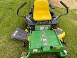 *NOT SOLD*0 TURN JOHN DEERE Z355E MOWER 48 DECK