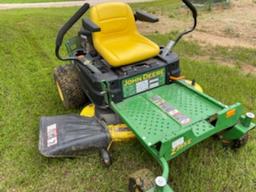 *NOT SOLD*0 TURN JOHN DEERE Z355E MOWER 48 DECK