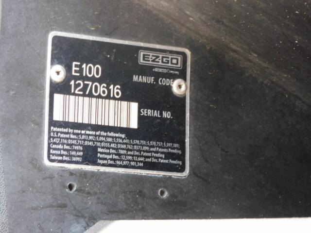 *NOT SOLD*EZGO GOLFCART E100 FREEDOM
