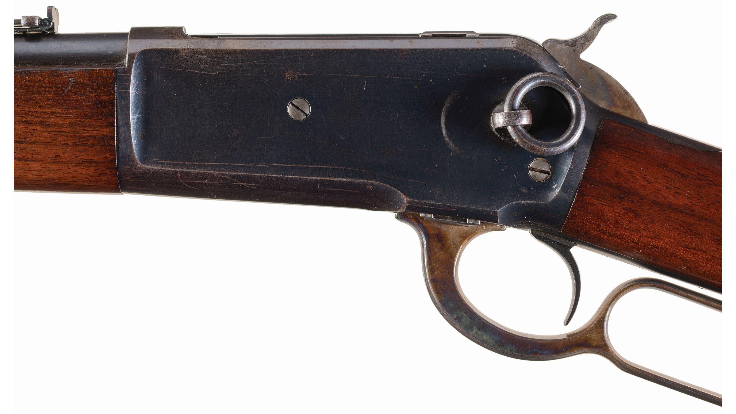 Winchester Model 1886 Saddle Ring Carbine with Factory Letter