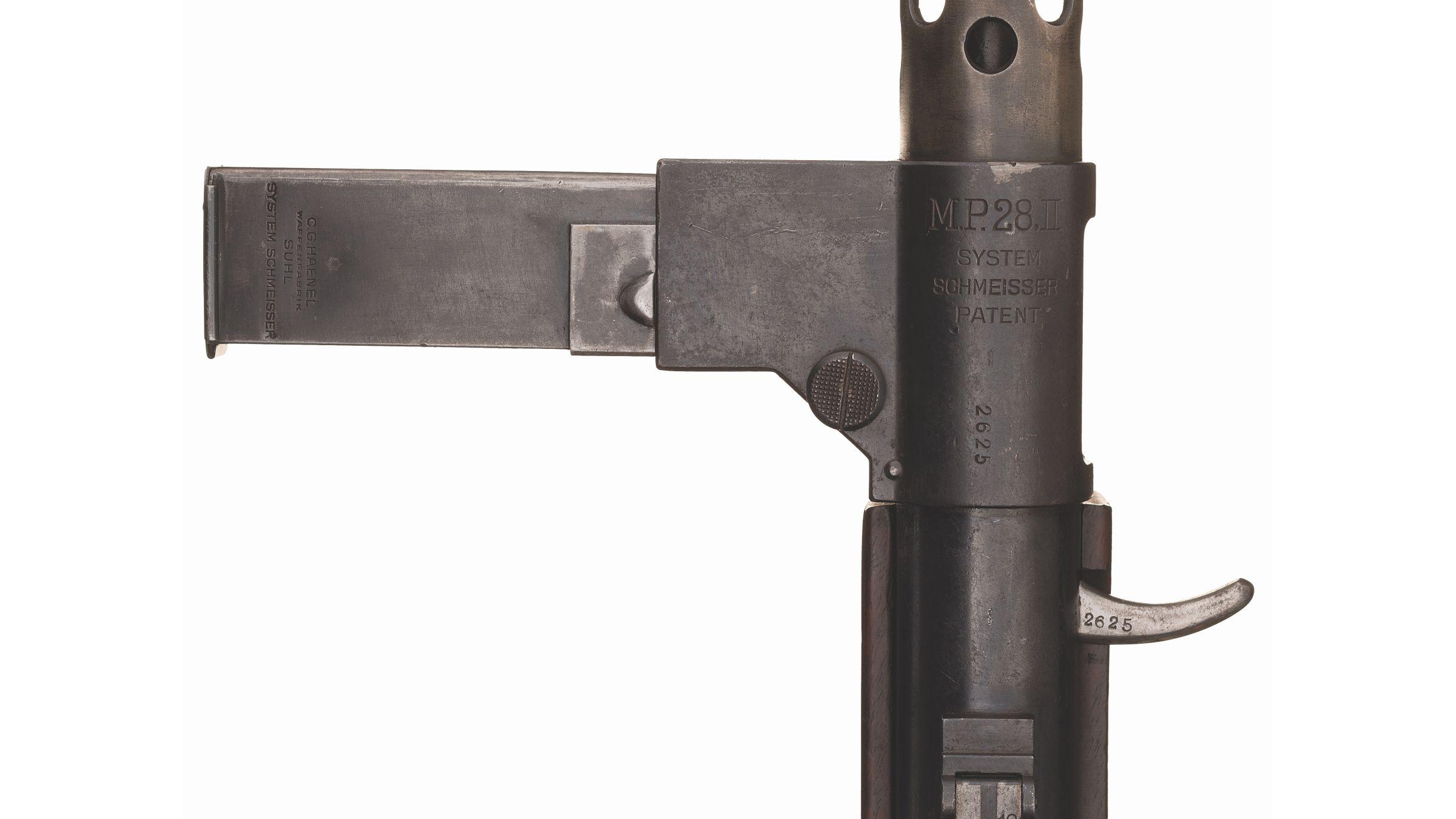 German Type Fully Automatic MP28 SMG by Charles Erb
