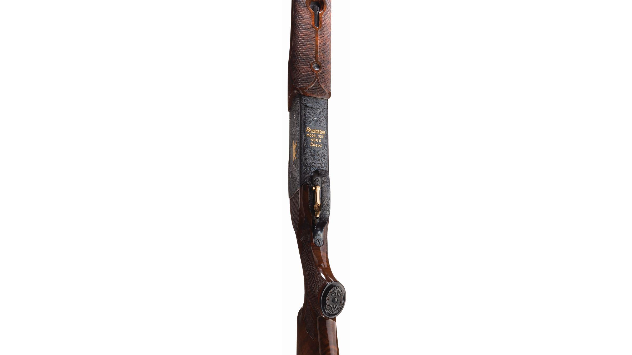 Robert Runge Master Engraved Remington Model 32F Shotgun