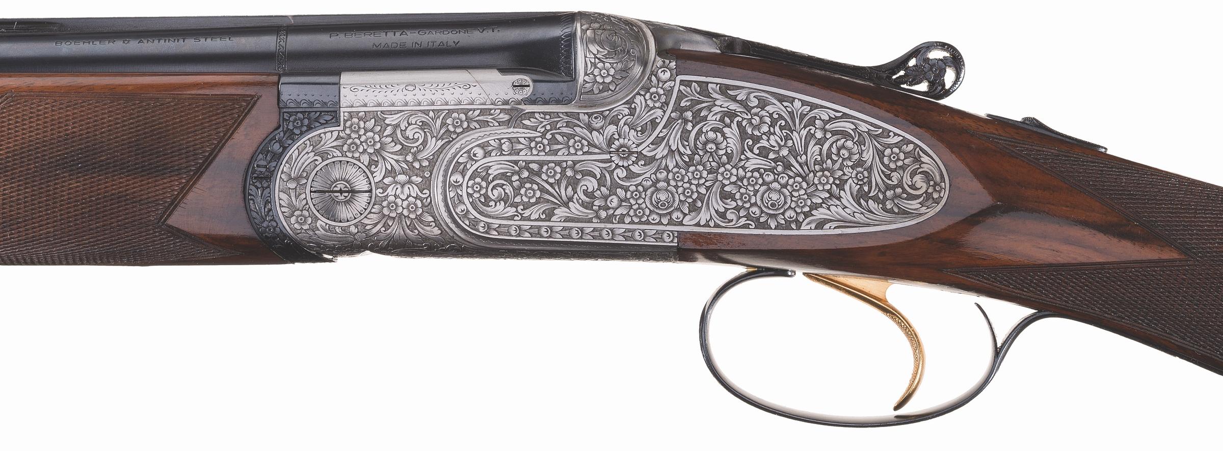 Engraved Beretta AS20 EELL Over-Under Shotgun