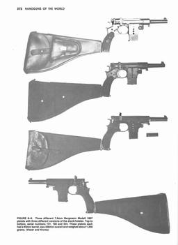 Bergman Model 1897 Number 5 Semi-Automatic Pistol