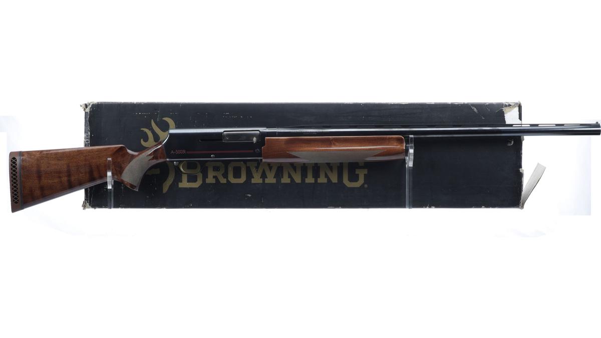 Browning Arms Model A-500R Semi-Automatic Shotgun with Box