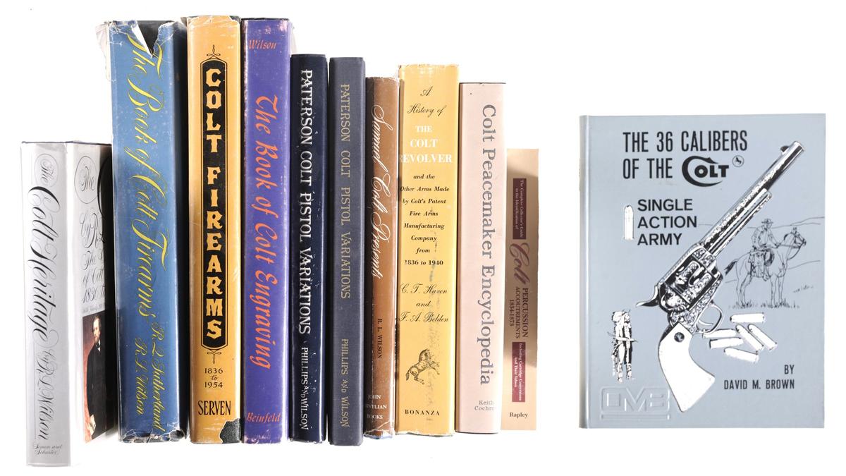 Group of Eleven Colt Firearm Books