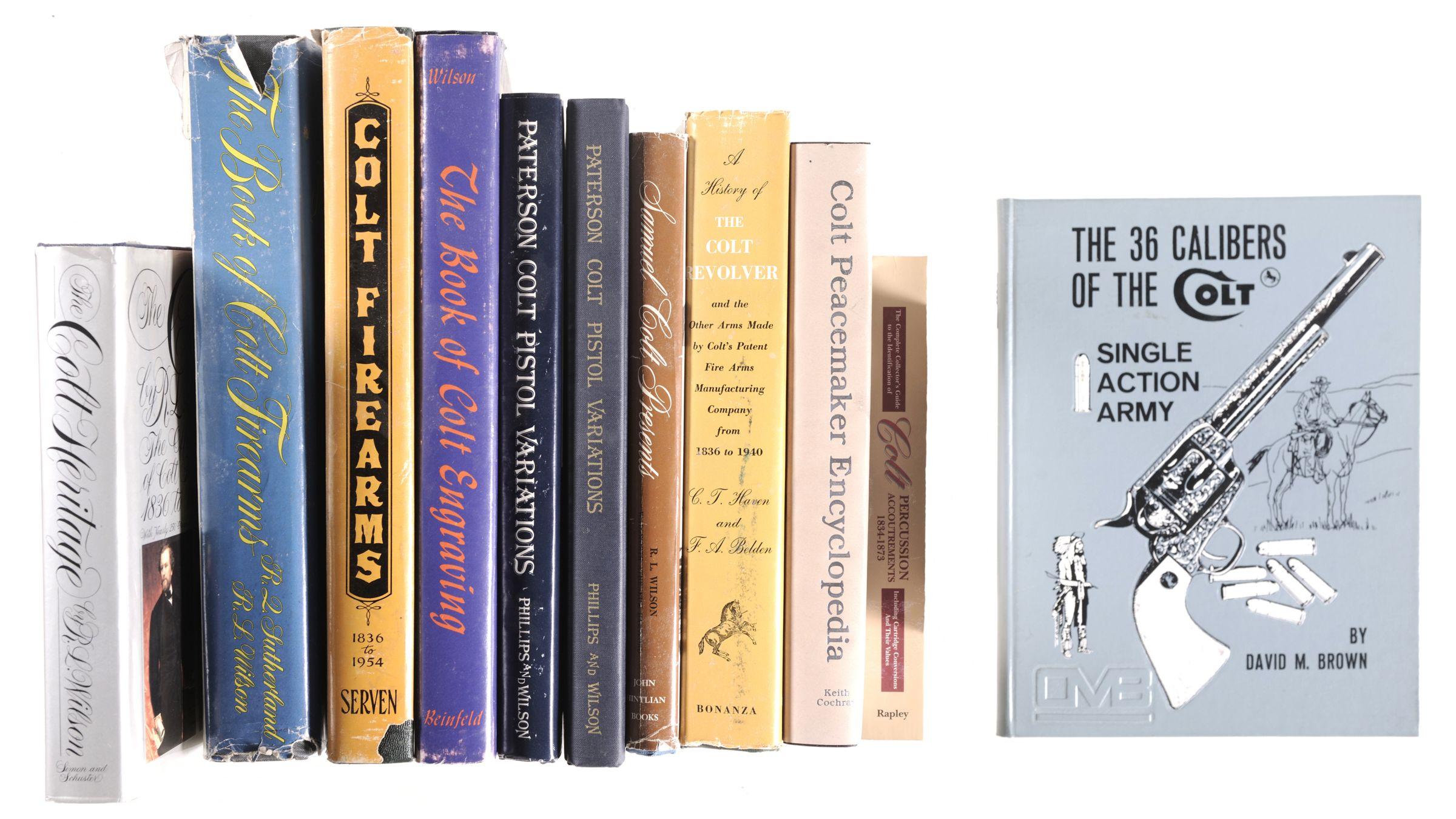Group of Eleven Colt Firearm Books