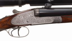 Engraved Luigi Franchi Imperial Double Rifle in .375 H&H Magnum