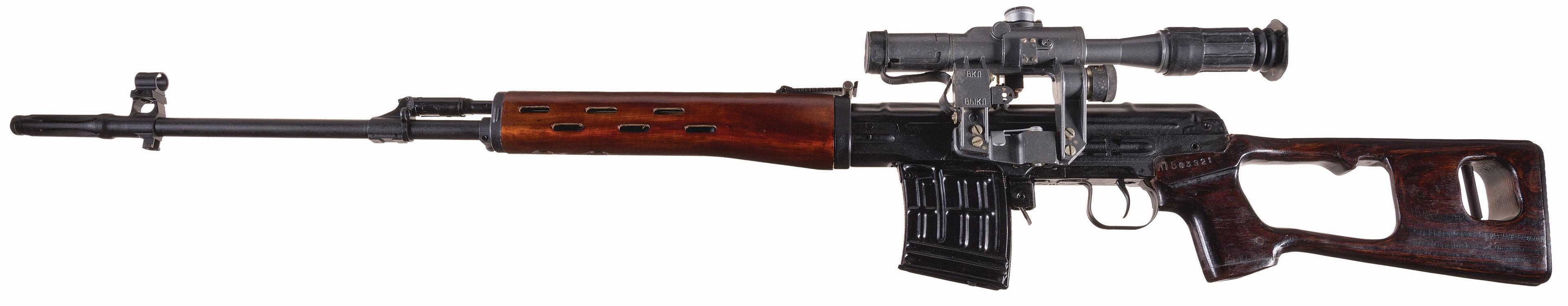 Ishevsk/KBI SVD Dragunov Sniper Rifle, Original Box, Accessories