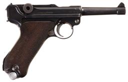 Mauser "K" Date "S/42" Code P.08 Luger Pistol