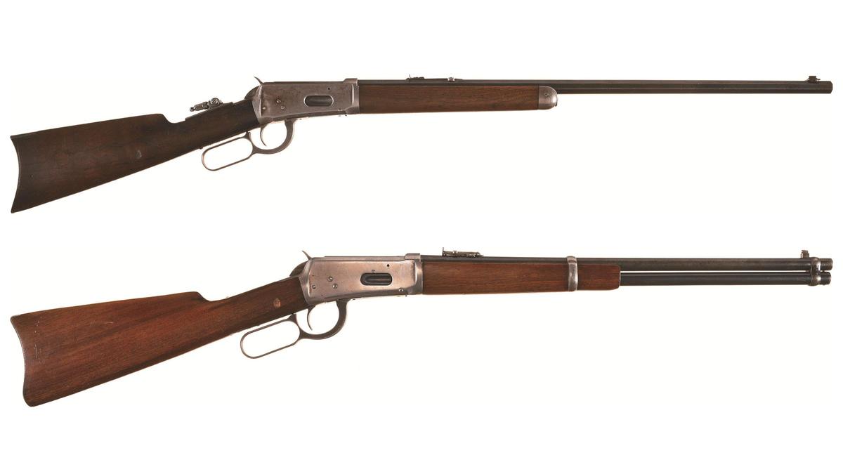 Two Winchester Model 1894 Lever Action Long Guns