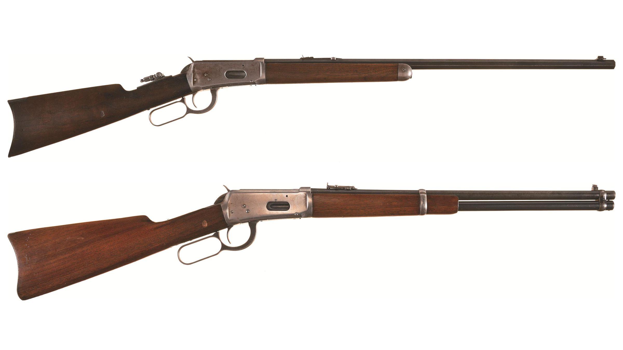 Two Winchester Model 1894 Lever Action Long Guns