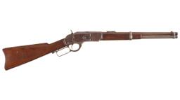 Antique Winchester Model 1873 Lever Action Saddle Ring Carbine