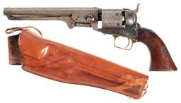 Two Colt Model 1851 Navy Percussion Revolvers