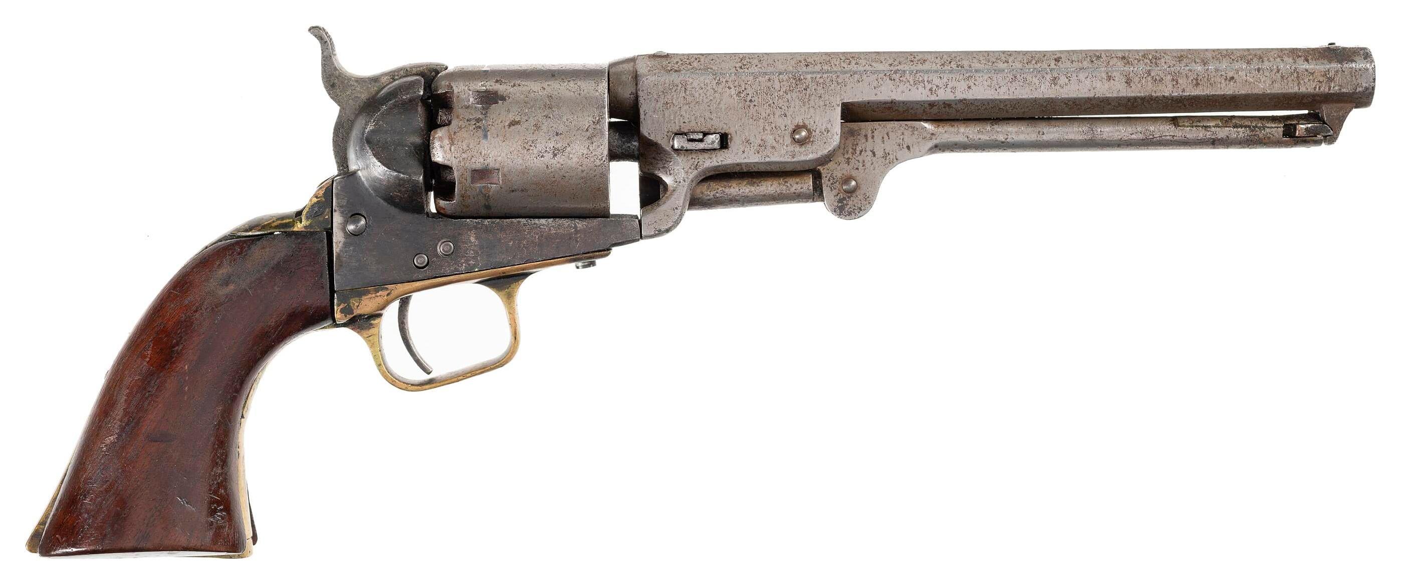 Two Colt Model 1851 Navy Percussion Revolvers