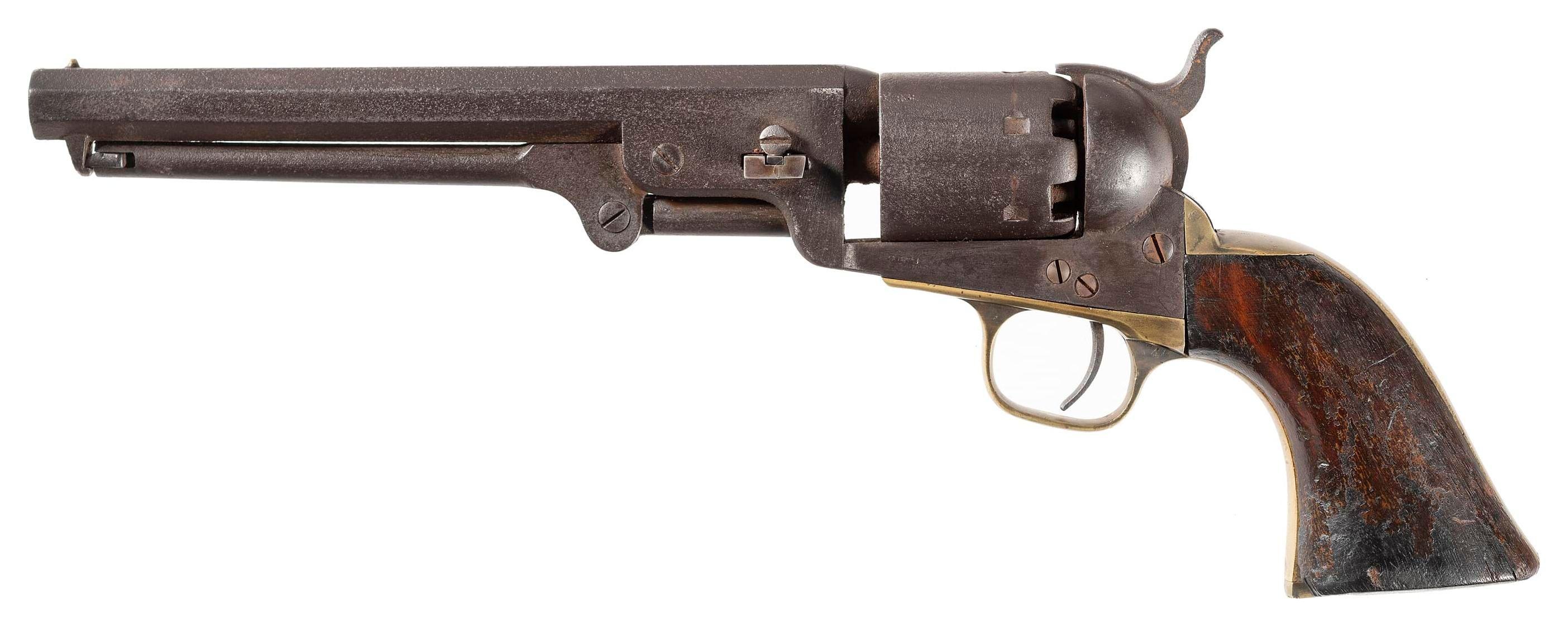 Two Colt Model 1851 Navy Percussion Revolvers
