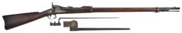 Two U.S. Springfield Trapdoor Rifles with Bayonets