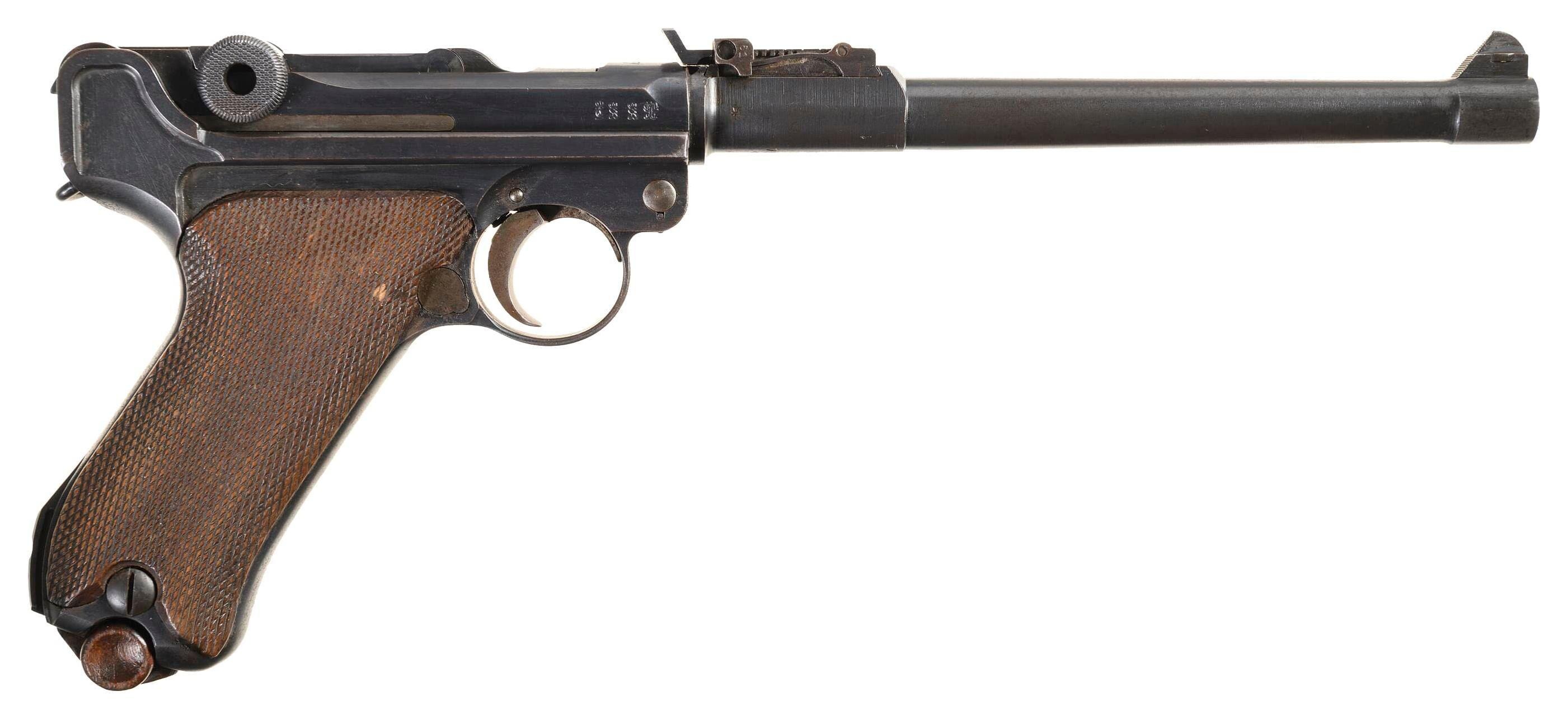DWM "1917" Dated Model 1914 Artillery Luger Pistol