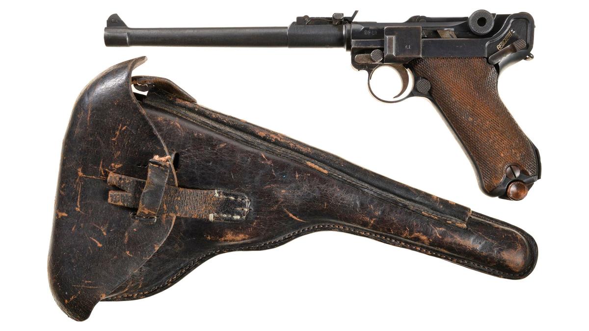 DWM "1917" Dated Model 1914 Artillery Luger Pistol
