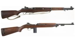 Two U.S. Military Semi-Automatic Long Arm