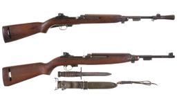Two U.S. M1 Semi-Automatic Carbines