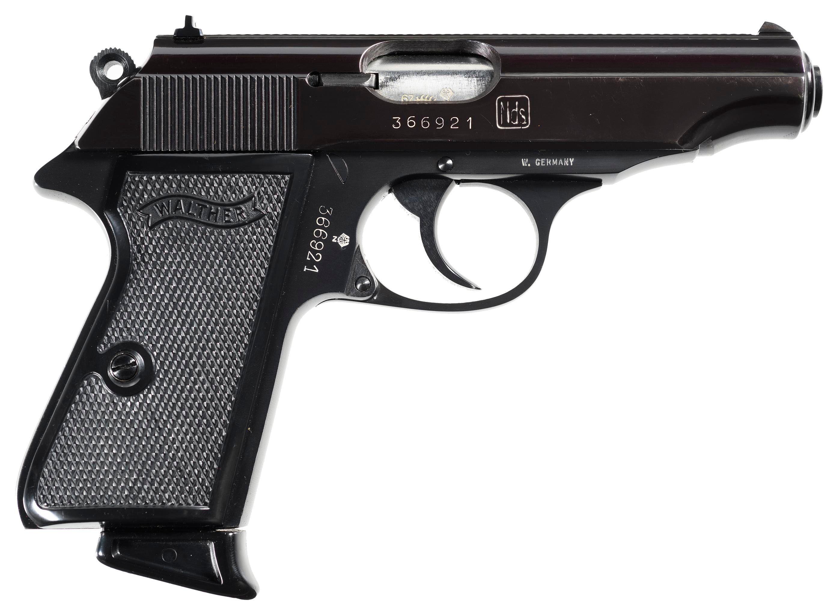 Two German Semi-Automatic Handguns with Accessories