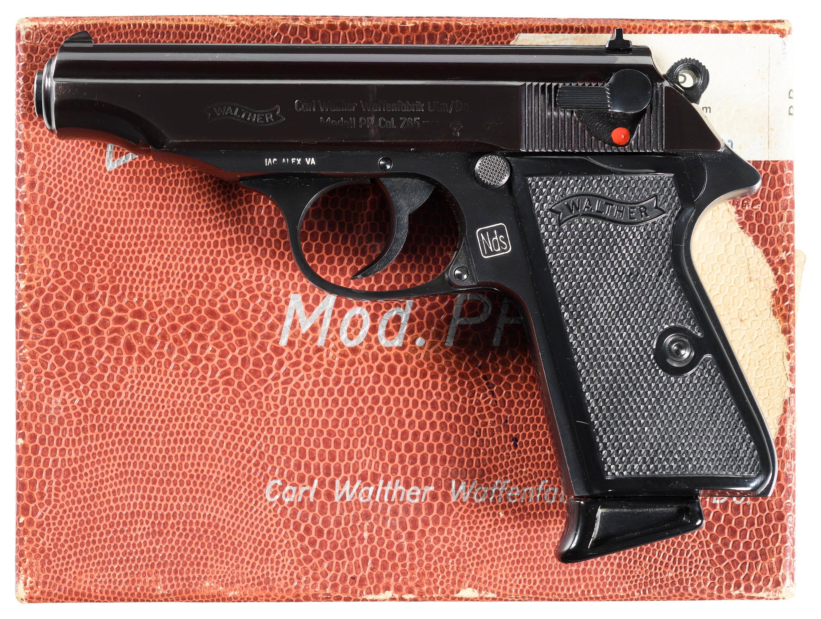 Two German Semi-Automatic Handguns with Accessories