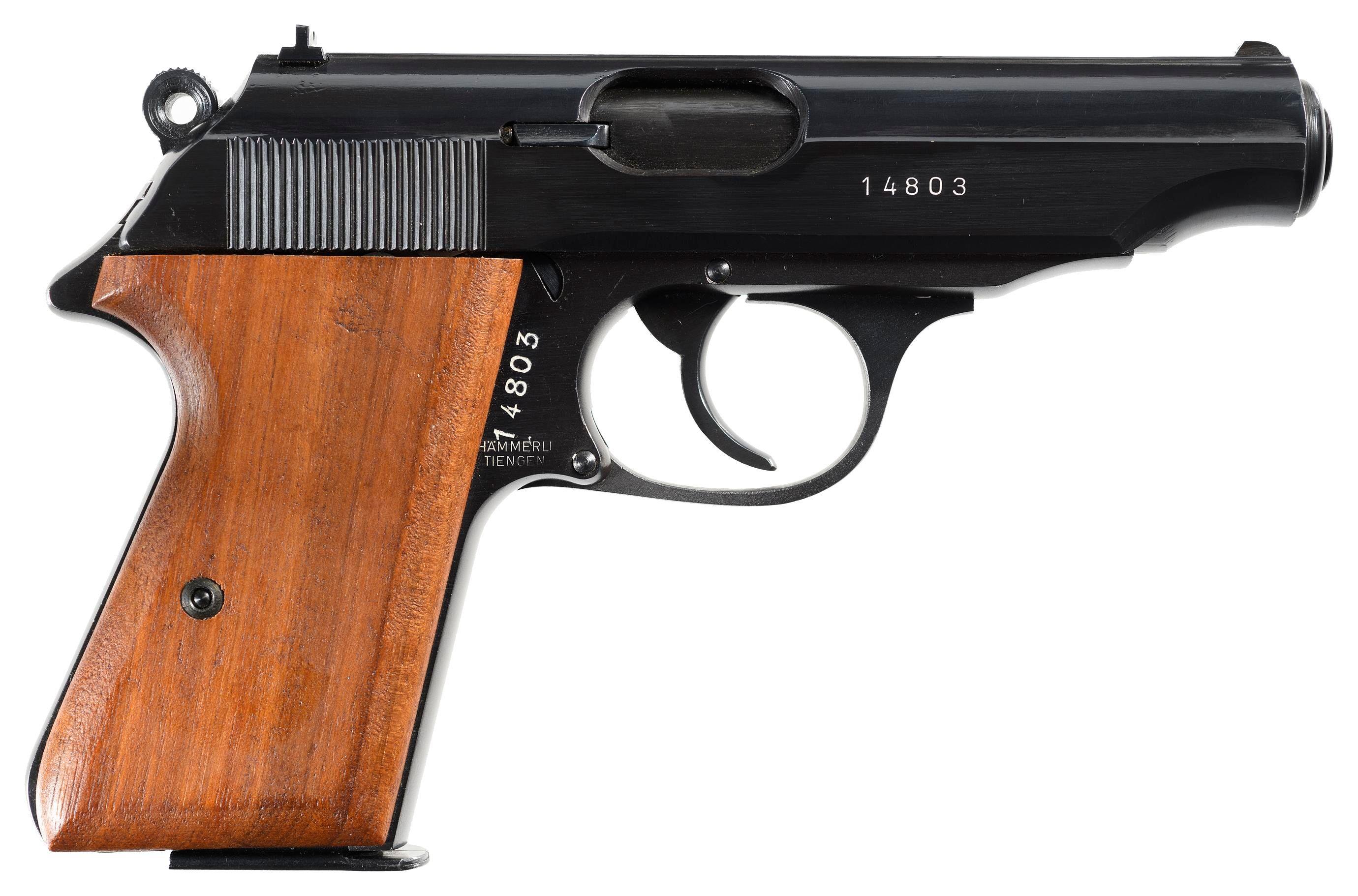 Two German Semi-Automatic Handguns with Accessories