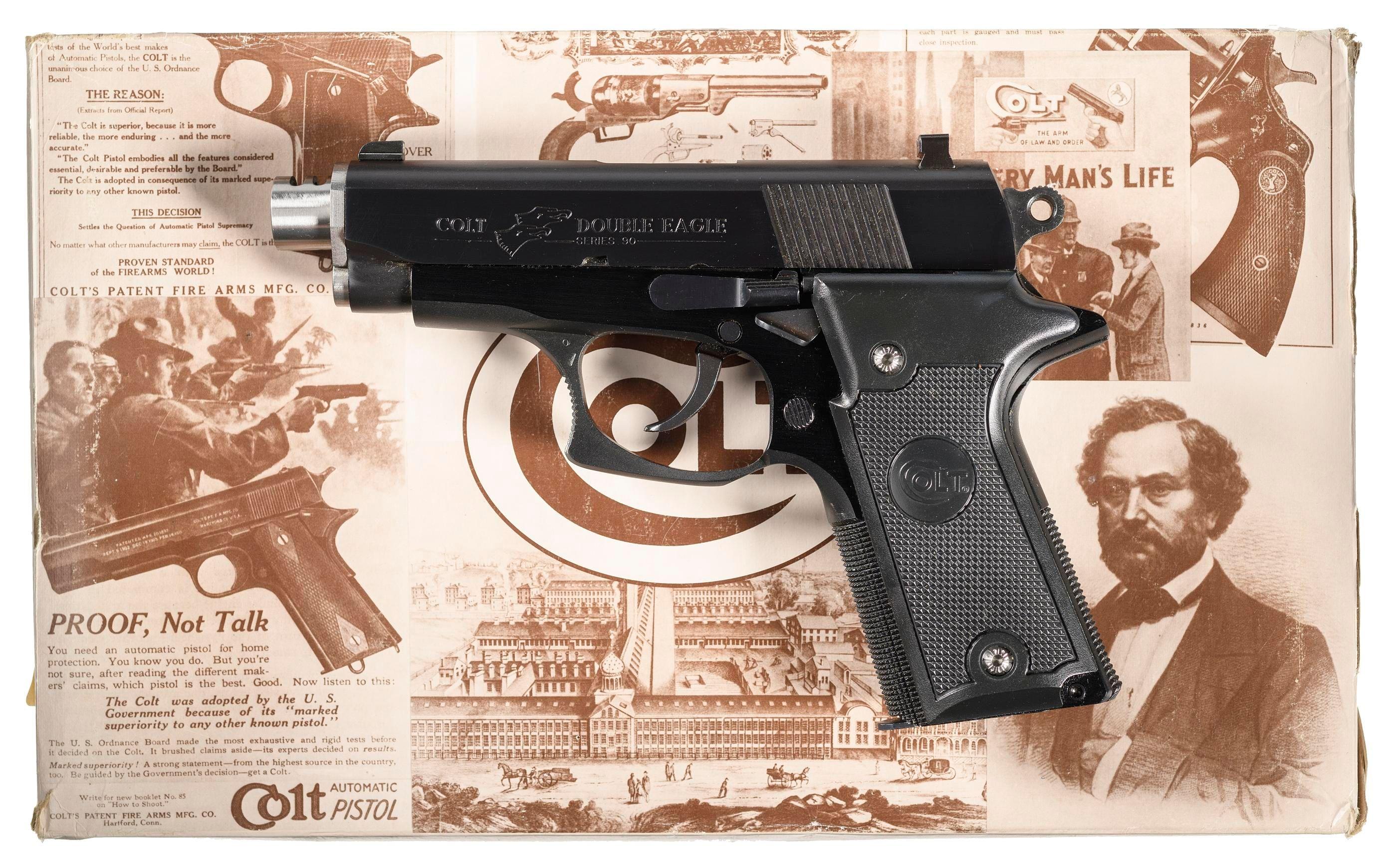 Colt Double Eagle MKII Series 90 Officers Model Pistol