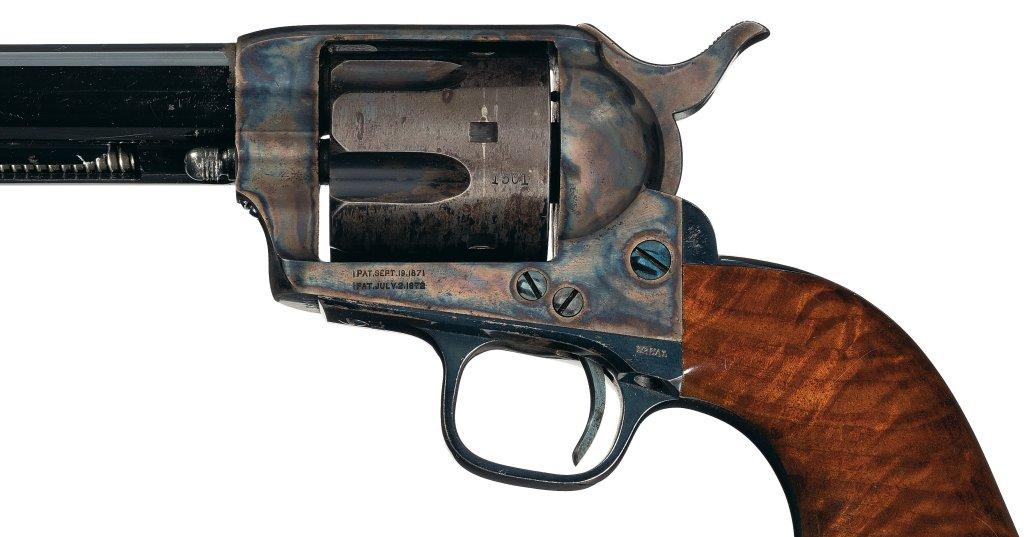 Colt Single Action Army Revolver Owned by General Emory Upton