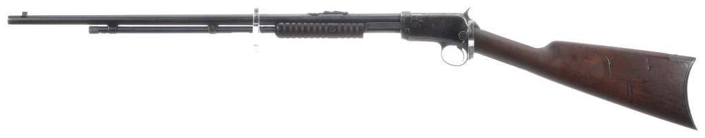 Two Winchester Model 1890 Slide Action Rifles