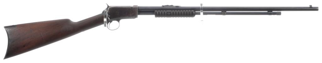 Two Winchester Model 1890 Slide Action Rifles
