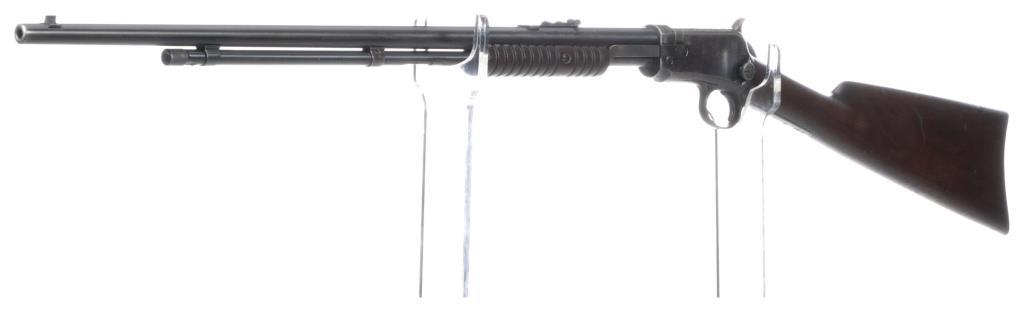 Two Winchester Model 1890 Slide Action Rifles
