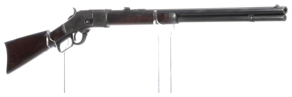 Antique Winchester Model 1873 Lever Action Rifle