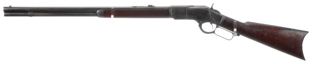 Antique Winchester Model 1873 Lever Action Rifle