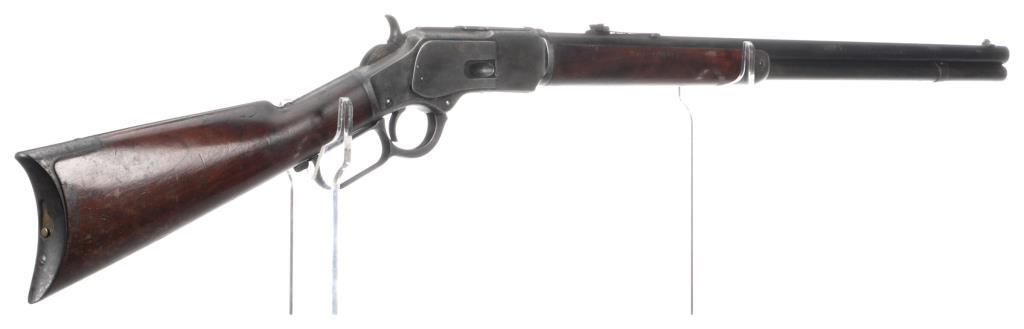 Antique Winchester Model 1873 Lever Action Rifle