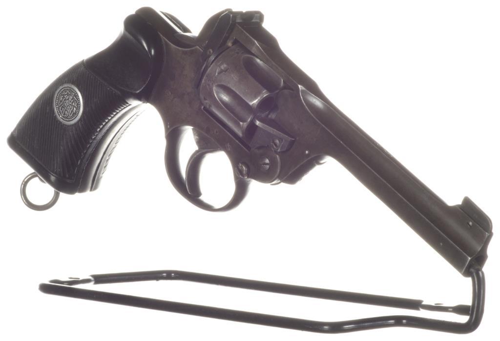 Four British Military Double Action Revolvers