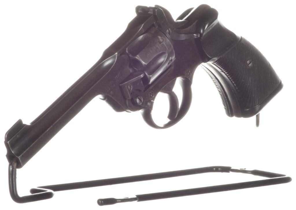 Four British Military Double Action Revolvers