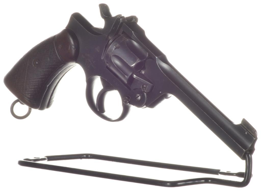 Four British Military Double Action Revolvers