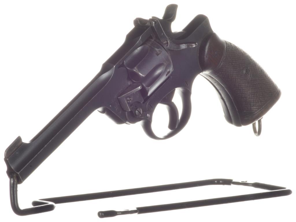 Four British Military Double Action Revolvers