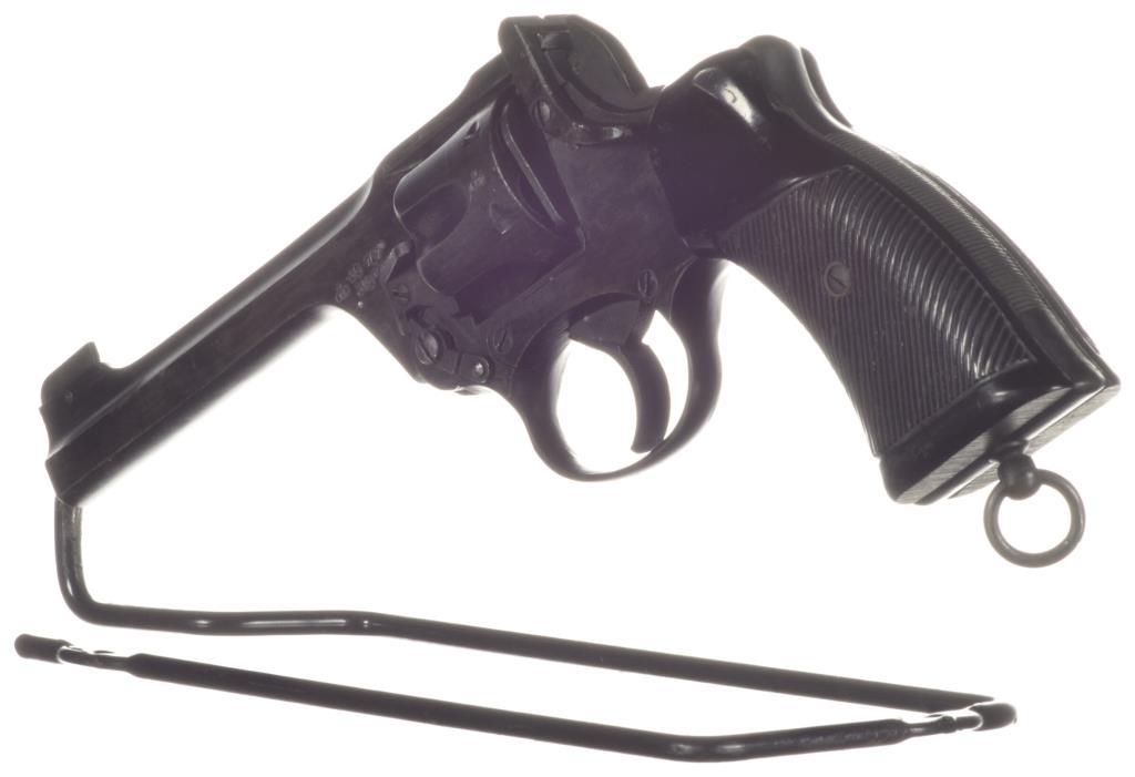 Four British Military Double Action Revolvers