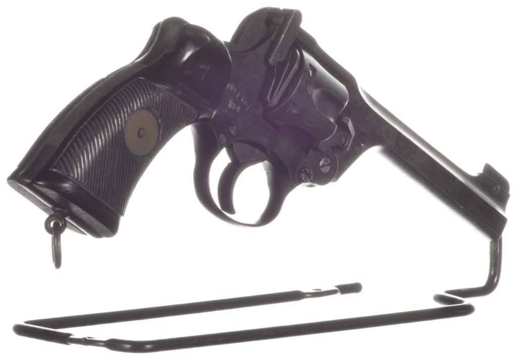 Four British Military Double Action Revolvers