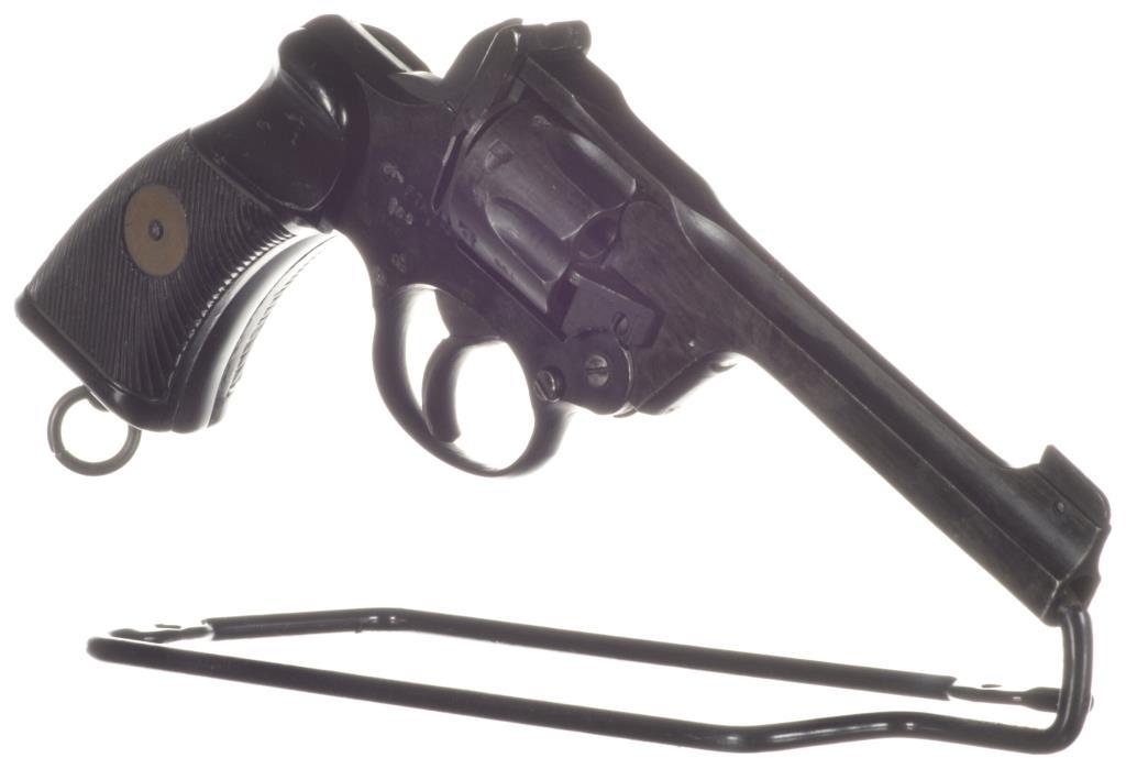 Four British Military Double Action Revolvers